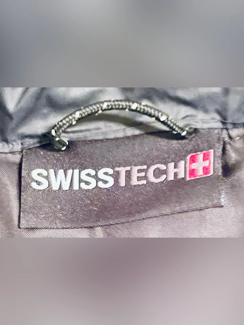 Swiss Tech Black Quilted Packable Puffer Vest 3XL